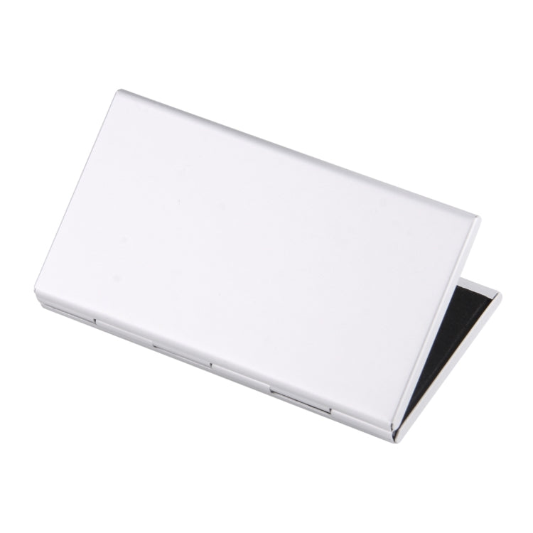 16 in 1 Memory Card Protective Case Box for 16 TF Cards, 8 TF + 8 TF Silver