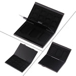 15 in 1 Memory Card Aluminum Alloy Protective Case Box for 3 SD + 12 TF Cards, 3 SD + 12 TF Black