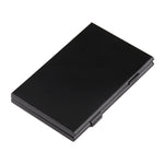 15 in 1 Memory Card Aluminum Alloy Protective Case Box for 3 SD + 12 TF Cards, 3 SD + 12 TF Black