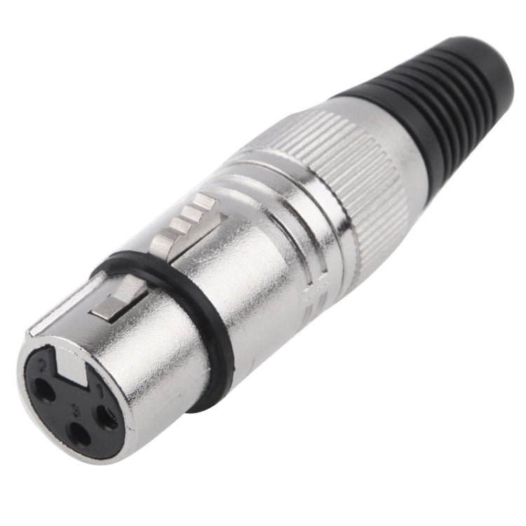 محول موصل ميكروفون XLR أنثى 3 دبابيس، أنثى
