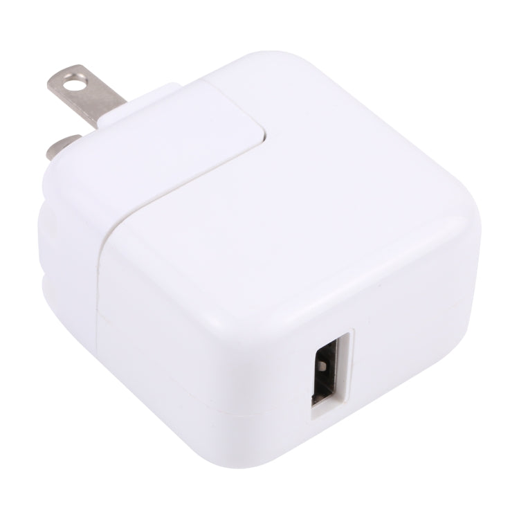 محول شحن USB بقوة 10 واط مع قابس قابل للطي، قابس أمريكي، قابس أمريكي