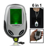 6 in 1 (Altimeter, Barometer, Compass, Thermoeter, Time & Calendar) Multifunction Digital Compass, 6 in 1