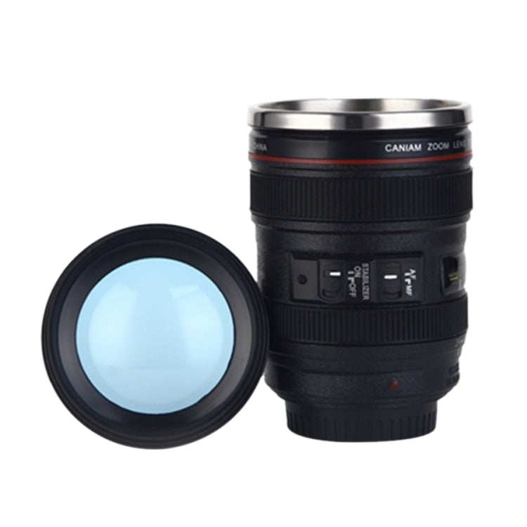 كوب على شكل عدسة كاميرا 400 مل، كوب فلتر Caniam EF 24-105mm F4 للقهوة والحليب والماء كهدية، 400 مل، كوب عدسة كاميرا