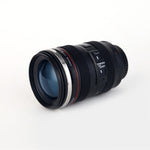 كوب على شكل عدسة كاميرا 400 مل، كوب فلتر Caniam EF 24-105mm F4 للقهوة والحليب والماء كهدية، 400 مل، كوب عدسة كاميرا