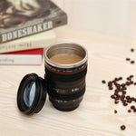كوب على شكل عدسة كاميرا 400 مل، كوب فلتر Caniam EF 24-105mm F4 للقهوة والحليب والماء كهدية، 400 مل، كوب عدسة كاميرا