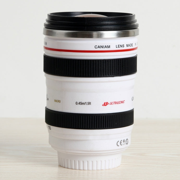 كوب على شكل عدسة كاميرا 400 مل، كوب فلتر Caniam EF 24-105mm F4 للقهوة والحليب والماء كهدية، 400 مل، كوب عدسة كاميرا