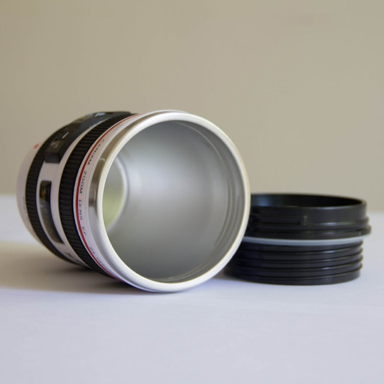 كوب على شكل عدسة كاميرا 400 مل، كوب فلتر Caniam EF 24-105mm F4 للقهوة والحليب والماء كهدية، 400 مل، كوب عدسة كاميرا