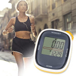 3D All Dimensional Multifunction Digital Electronic Pedometer Step Counter, 3D Yellow