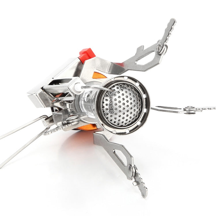 Outdoor Portable Ultra Mini Stainless Steel Gas Stove, Mini Stainless