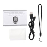 SUNROAD Multifunction LCD Digital Altimeter with Compass & Barometer & Thermometer & Hygrometer & Weather Forecast & LED Torch and Clock, Multifunction