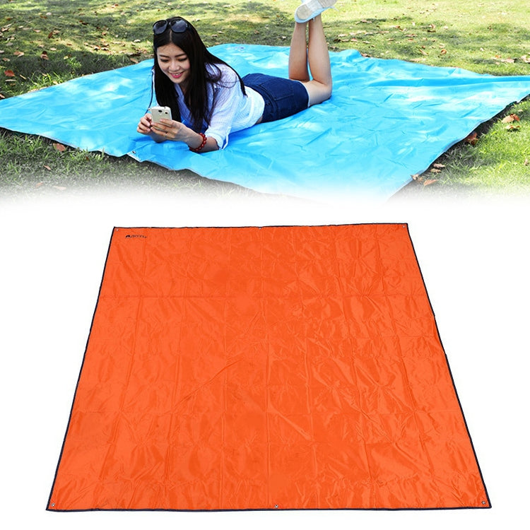 Waterproof Oxford Cloth 420D Oxford Material Camping Picnic Beach Tent Roof Tarp (Size: 215x215cm), 215x215cm Amry Green, 215x215cm Grey, 215x215cm Blue, 215x215cm Orange