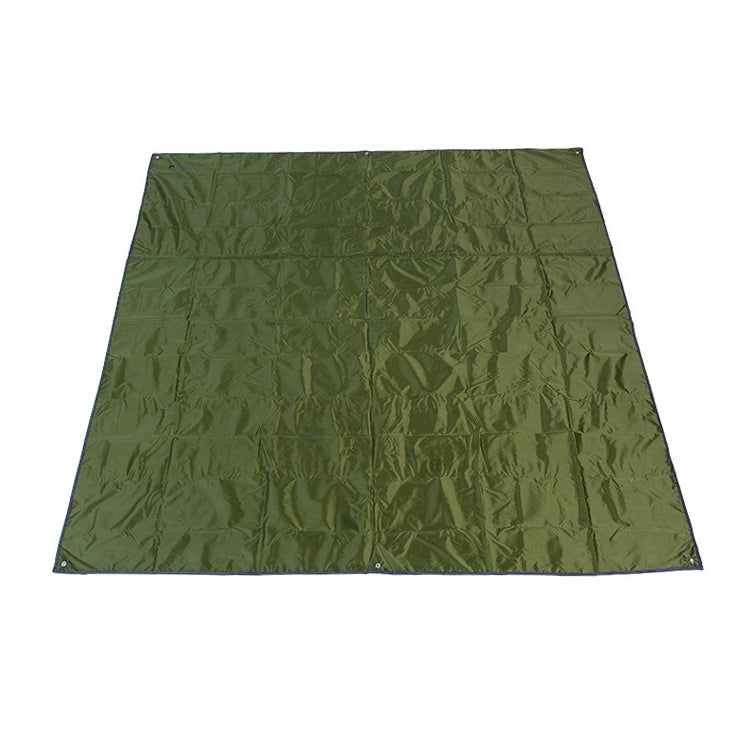 Waterproof Oxford Cloth 420D Oxford Material Camping Picnic Beach Tent Roof Tarp (Size: 215x215cm), 215x215cm Amry Green, 215x215cm Grey, 215x215cm Blue, 215x215cm Orange