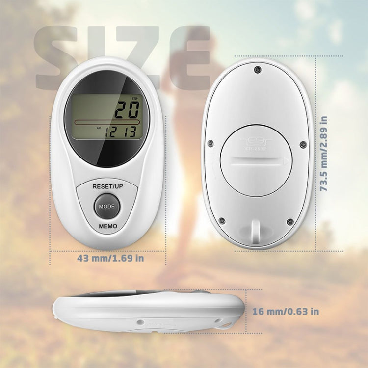 3D All Dimensional Waterproof Multifunction Digital Electronic Pedometer Step Counter, 3D Waterproof