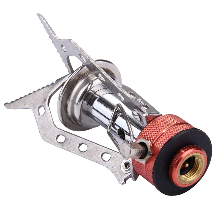 WH-S001 Outdoor Portable Ultra Mini Stainless Steel Gas Stove Camping Gas Stove, WH-S001