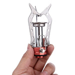 WH-S001 Outdoor Portable Ultra Mini Stainless Steel Gas Stove Camping Gas Stove, WH-S001
