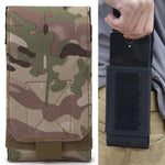 Stylish Outdoor Water Resistant Fabric Cell Phone Case, Size: approx. 17cm x 8.3cm x 3.5cm