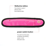 Battery Power Glow Stick Clip-on Marker Polymer Strip LED Light Flashlight, LED Magenta