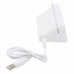 Multifunction LCD Digital Alarm Clock Thermometer + 4-Port USB HUB + Message Board with Blue or Green LCD backlight, USB Message Board