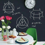 PVC Matte Blackboard Wallpaper / Graffiti Board Blackboard Wallpaper Wall Sticker, Size: 200(L) x 45cm(W), PVC Matte Blackboard