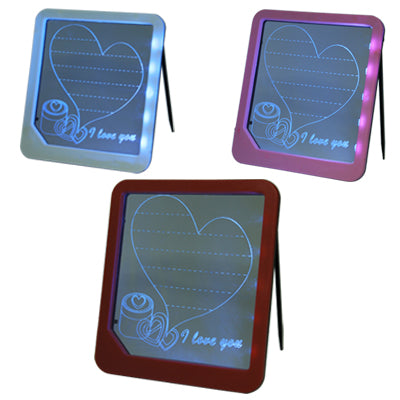 Writing Sign Display Light LED Message Board, Size: 225x200x22 mm , LED Message Board