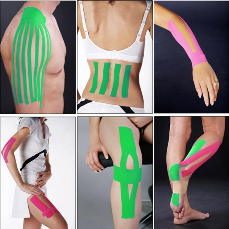 5M Waterproof Sports Tape Sports Muscles Care Therapeutic Bandage, Width: 5cm, Size: 5mx5cm, Size: 5m x 5cm Purple