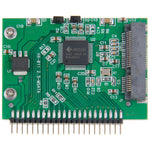 بطاقة محول mSATA Mini PCI-E SSD أنثى إلى IDE ذكر 44 دبوس 2.5 بوصة 5V، 5V