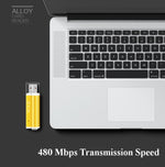 قارئ بطاقات ذاكرة متعدد الوظائف 2 قطع، USB 2.0، Micro SD، SDHC، TF، M2، MMC، MS PRO DUO