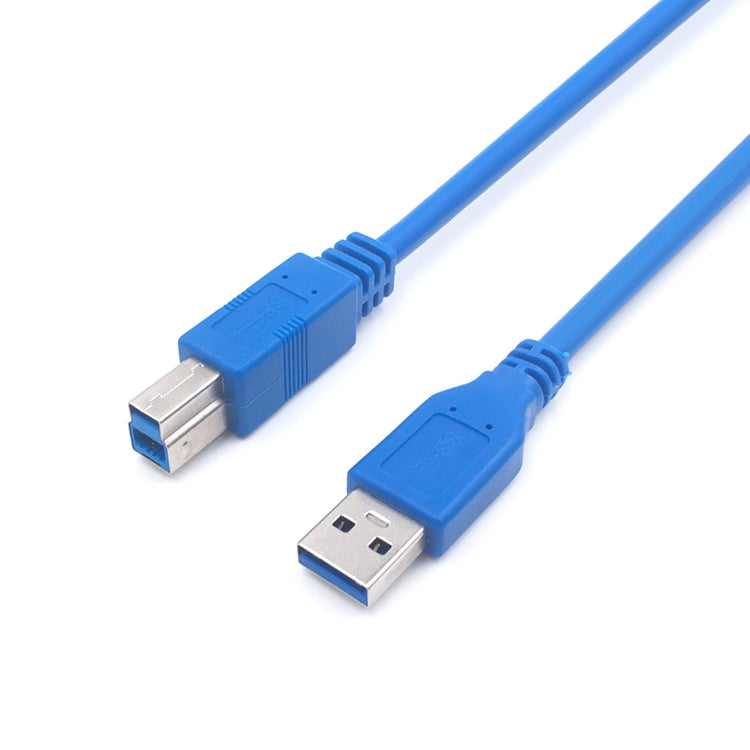 كابل تمديد / نقل بيانات USB 3.0 من A ذكر إلى B ذكر، الطول: 5م، الطول: 1.5م
