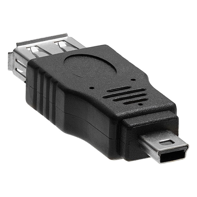 محول USB 2.0 أنثى إلى Mini USB 5Pin ذكر (وظيفة OTG)
