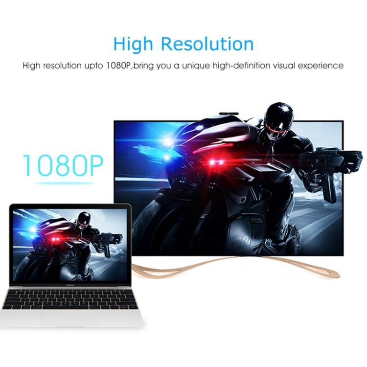 كابل HDMI إلى VGA مع مخرج صوت بدقة Full HD 1080P بطول 24سم لأجهزة الكمبيوتر / DVD / جهاز استقبال رقمي / لابتوب / هاتف محمول / مشغل وسائط، الطول: 24سم (أبيض)