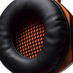 EACH G2000 Over-ear Stereo Bass Gaming Headset with Mic & LED Light for Computer, Cable Length: 2.2m