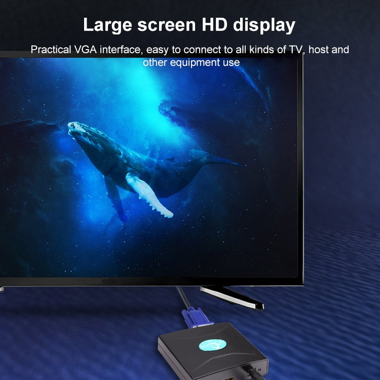 محول VGA إلى HDMI مع صوت (FY1316)، VGA إلى HDMI