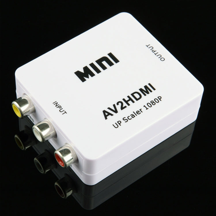 محول محول صوت Mini CVBS/L+R إلى HDMI، CVBS/L+R صوت إلى HDMI