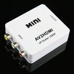 محول محول صوت Mini CVBS/L+R إلى HDMI، CVBS/L+R صوت إلى HDMI
