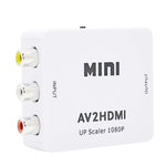 محول محول صوت Mini CVBS/L+R إلى HDMI، CVBS/L+R صوت إلى HDMI