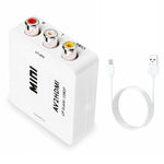 محول محول صوت Mini CVBS/L+R إلى HDMI، CVBS/L+R صوت إلى HDMI