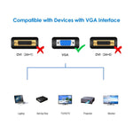 كابل VGA 15 دبوس ذكر إلى VGA 15 دبوس ذكر عالي الجودة بطول 5 متر لشاشة LCD / جهاز عرض، 5 متر