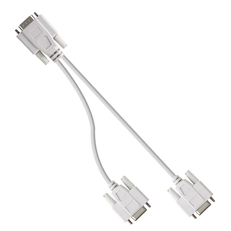 كابل مقسم VGA SVGA HDB15 ذكر إلى 2 أنثى، الطول: 32.5 سم، S-PC-0415، S-PC-0415A