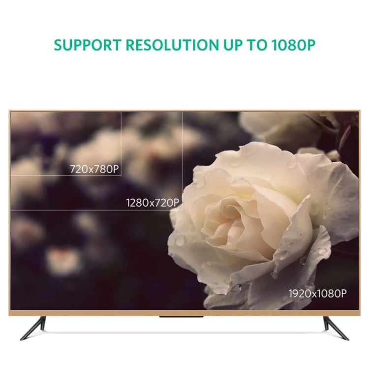 كابل مقسم VGA SVGA HDB15 ذكر إلى 2 أنثى، الطول: 32.5 سم، S-PC-0415، S-PC-0415A
