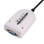 محول USB إلى VGA لشاشات متعددة / عرض متعدد، بطاقة رسومات خارجية USB 2.0، USB 2.0