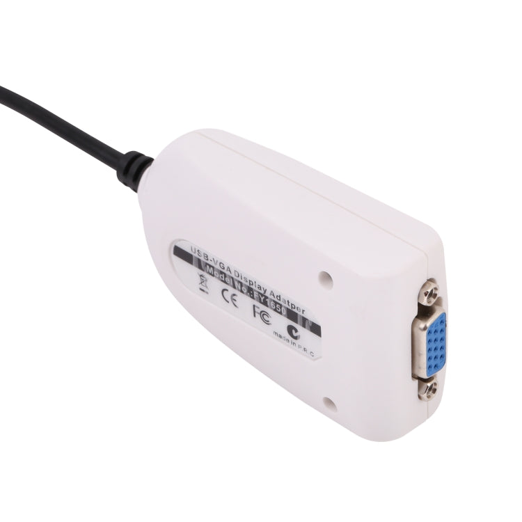 محول USB إلى VGA لشاشات متعددة / عرض متعدد، بطاقة رسومات خارجية USB 2.0، USB 2.0