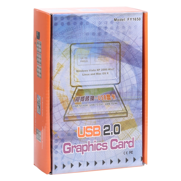 محول USB إلى VGA لشاشات متعددة / عرض متعدد، بطاقة رسومات خارجية USB 2.0، USB 2.0