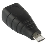 محول Micro USB ذكر إلى USB BF، USB B أنثى