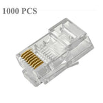 1000 قطعة موصل RJ45 موحد، جودة عادية، 1000 قطعة