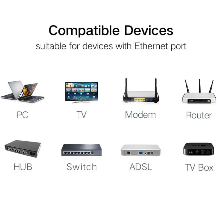 1000 قطعة موصل RJ45 موحد، جودة عادية، 1000 قطعة