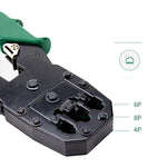 أداة متعددة RJ45 RJ12 RJ11 لكبس أسلاك كابل، أدوات يدوية لشبكة الكمبيوتر