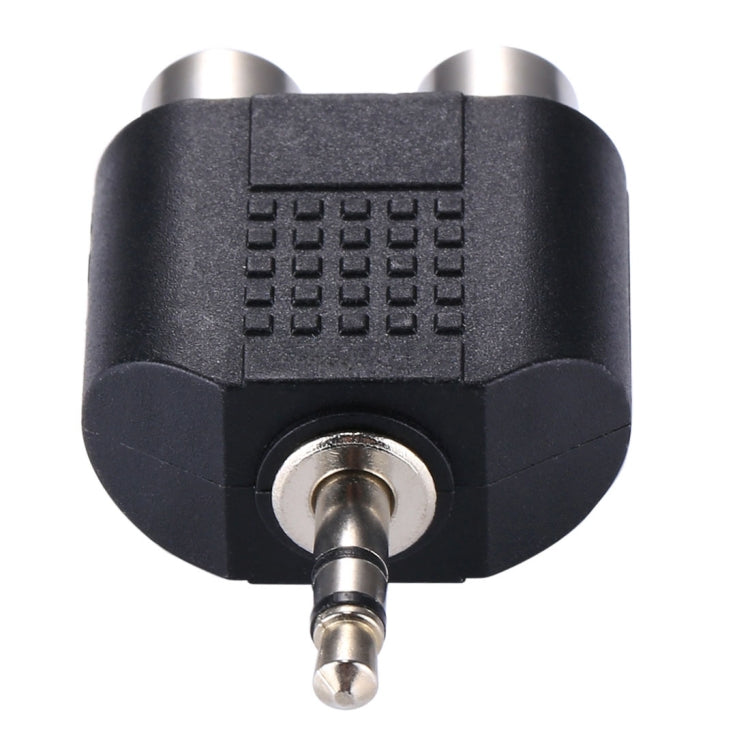 RCA Female to 3.5mm Male Jack Audio Y Adapter, 2 RCA(AV) Female to 3.5mm