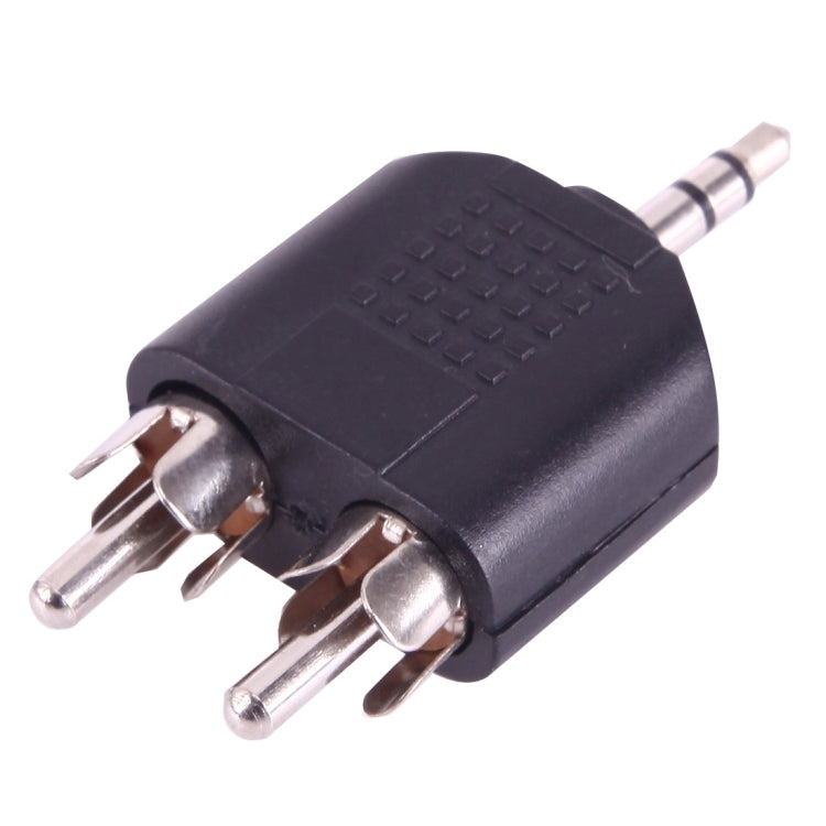 محول صوت Y من RCA ذكر إلى جاك 3.5 مم ذكر، 2 RCA ذكر إلى 3.5 مم