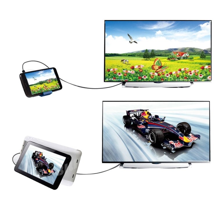 كابل Micro HDMI إلى HDMI بطول 1.5 متر، 19 دبوس، الإصدار 1.4، يدعم 3D، موصل HDMI ذكر، يدعم 3D، الطول: 1.5 متر