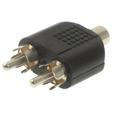 محول RCA أنثى إلى 2 RCA ذكر، 2 RCA ذكر إلى 1 RCA أنثى